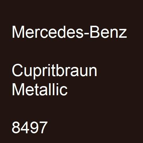 Mercedes-Benz, Cupritbraun Metallic, 8497.